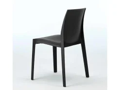 22 Silla de cocina Apilable de Polipropileno Rome Grand Soleil Stock - Negro