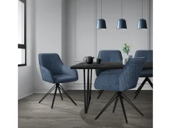 6 silla giratoria silla de comedor sillón giratorio 360 grados silla de salón az