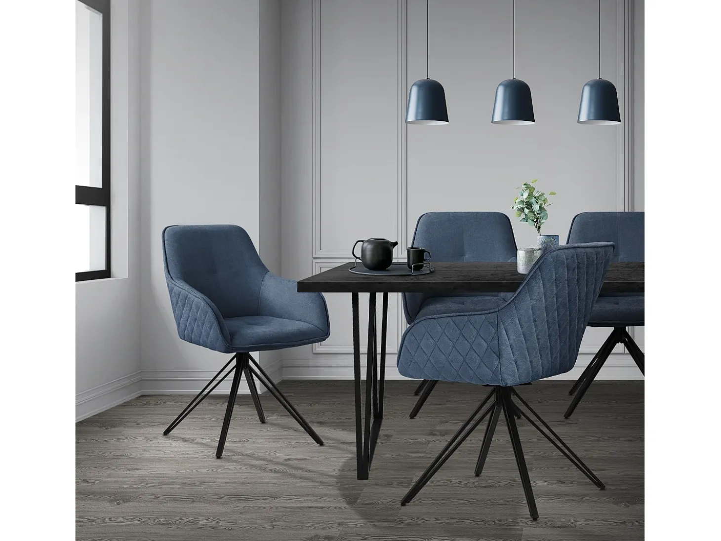 6 silla giratoria silla de comedor sillón giratorio 360 grados silla de salón az