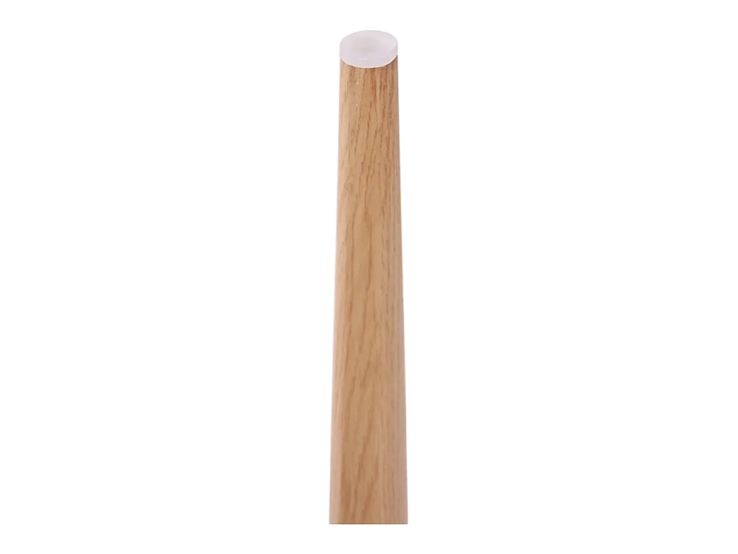 6 sillas en piel PU - Respaldo en ratán y patas metálicas - Carga máx. 150 kg - 47x51x79 cm