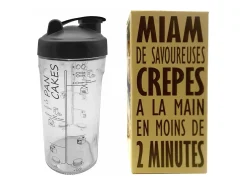 Agitador para crepes, waffles y panqueques de vidrio H22 cm