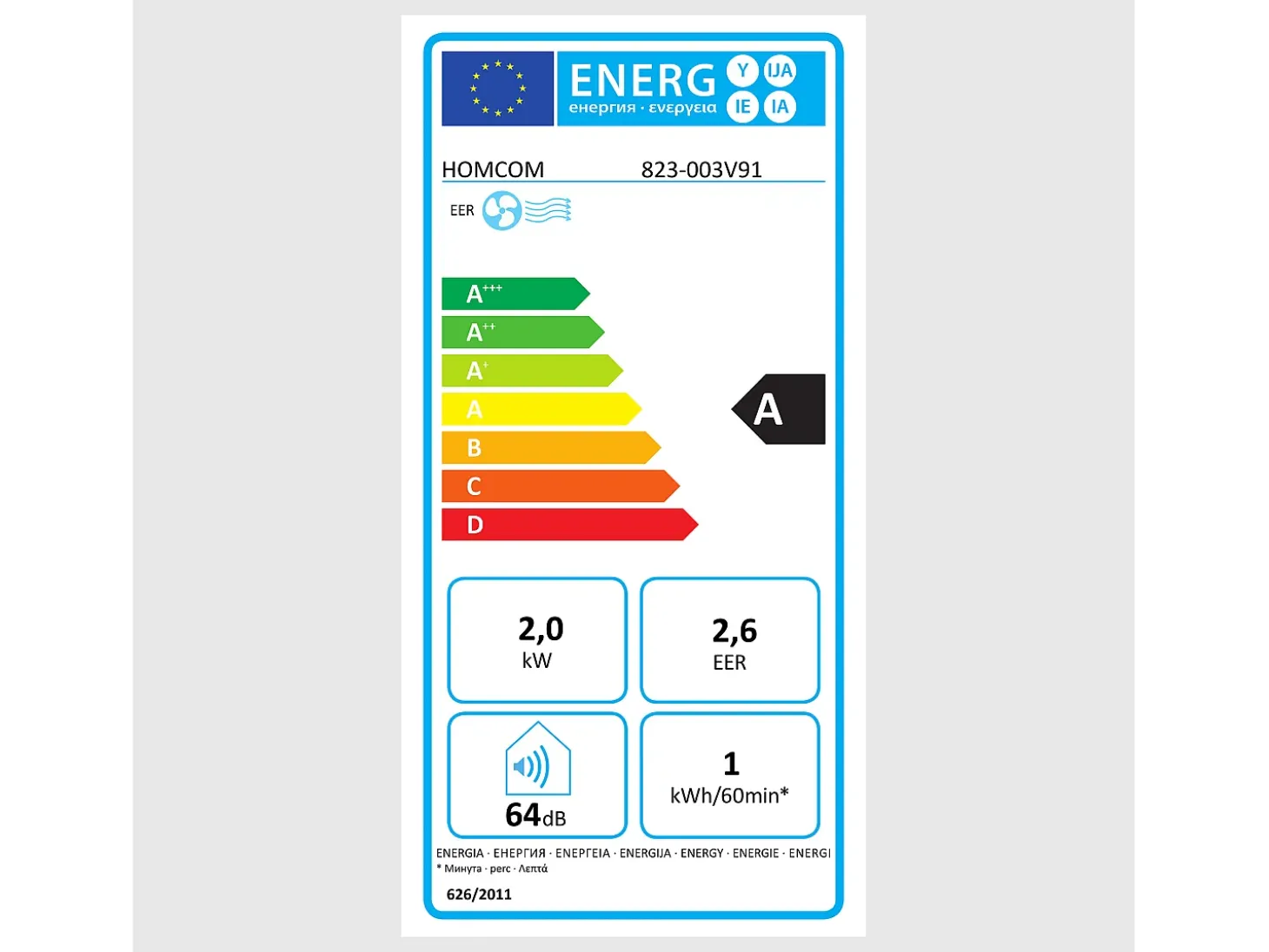 Aire acondicionado portátil 3 en 1 de 21 kW con control remoto, temporizador de 24 horas, 2 velocidades, refrigeración, deshumidificación y ventilador