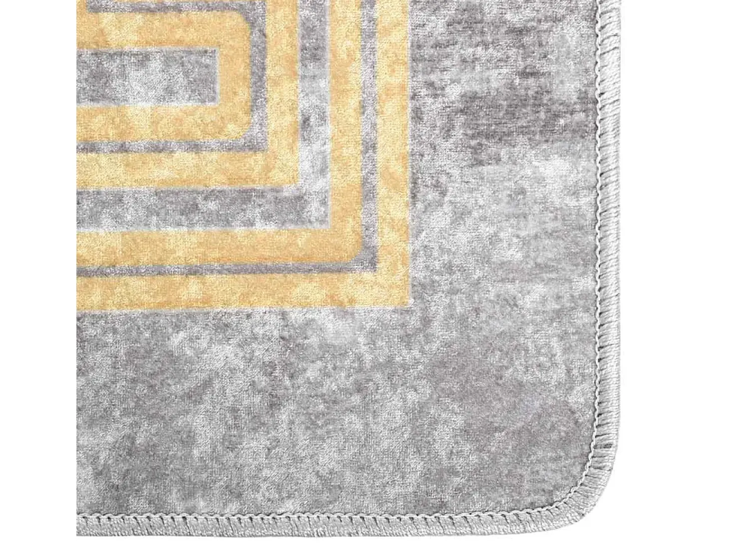 Alfombra antideslizante lavable 160x230 cm gris