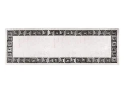 Alfombra antideslizante lavable 80x300 cm Beige claro
