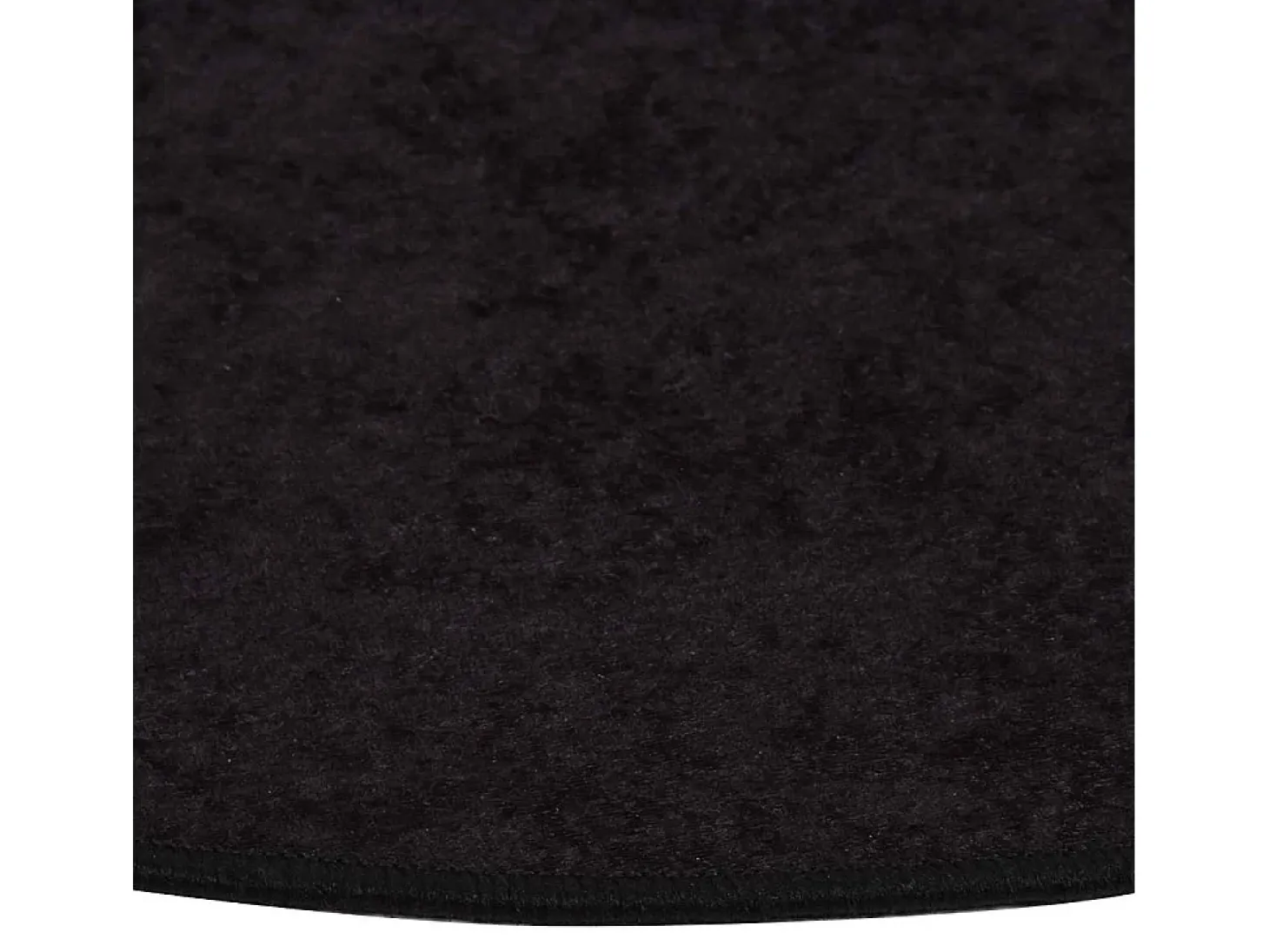 Alfombra antideslizante lavable φ120 cm antracita