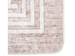 Alfombra antideslizante lavable 160x230 cm beige