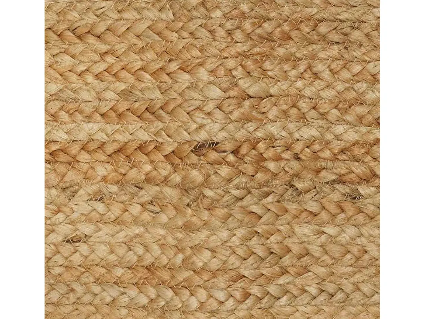 Alfombra beige 80 x 200 cm Yute