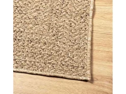 Alfombra beige ZIZUR 80x150 cm efecto yute interior exterior