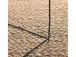 Alfombra beige ZIZUR 80x150 cm efecto yute interior exterior