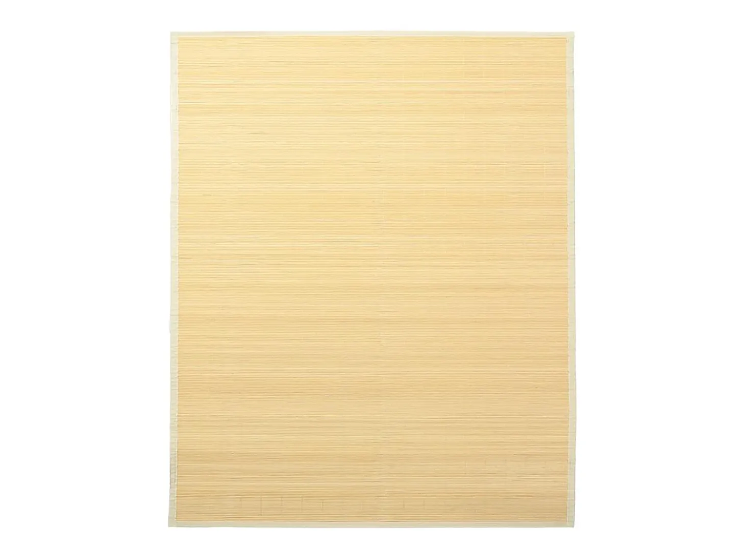 Alfombra de bambú 160x230 cm Natural