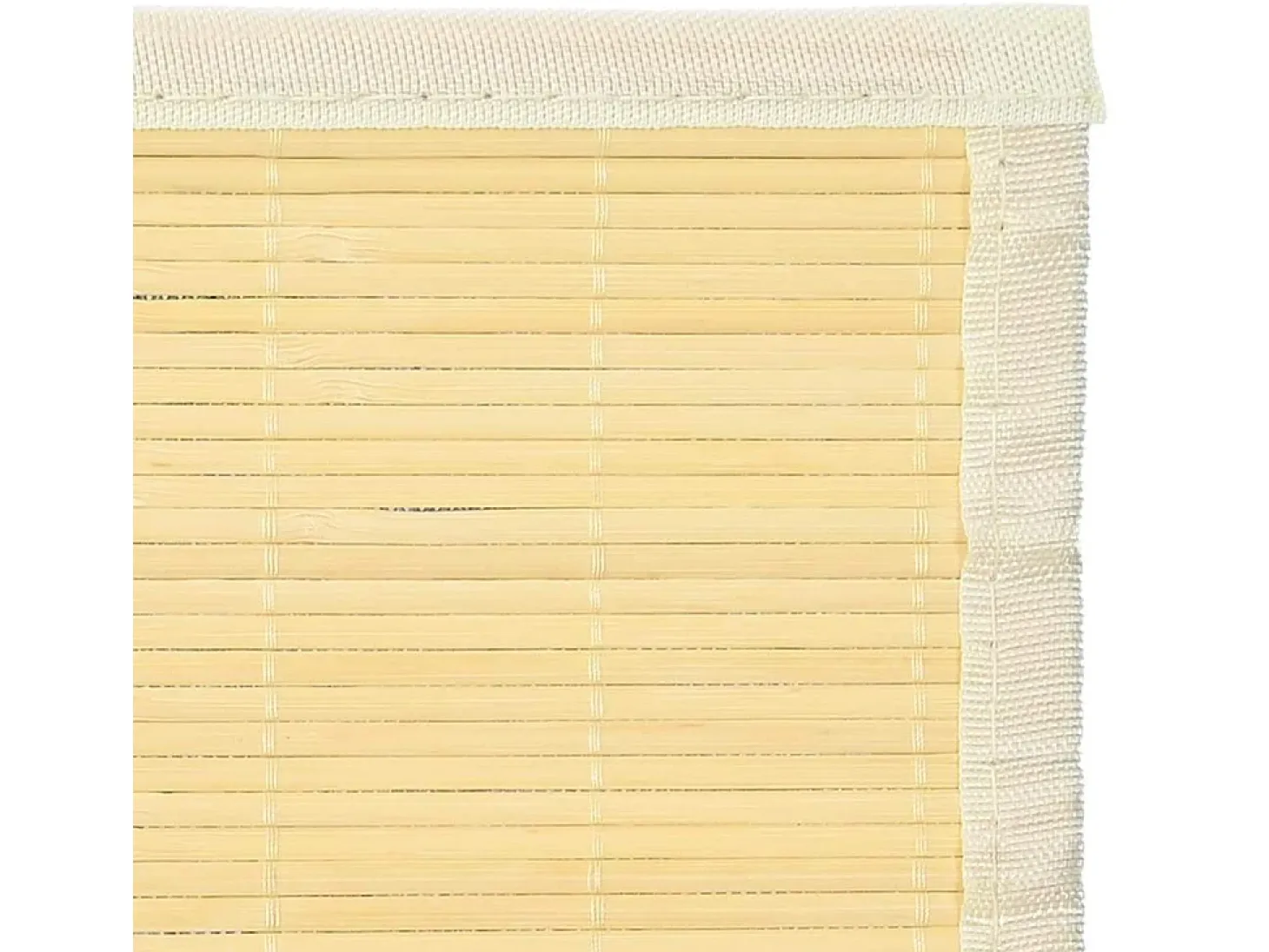 Alfombra de bambú 160x230 cm Natural