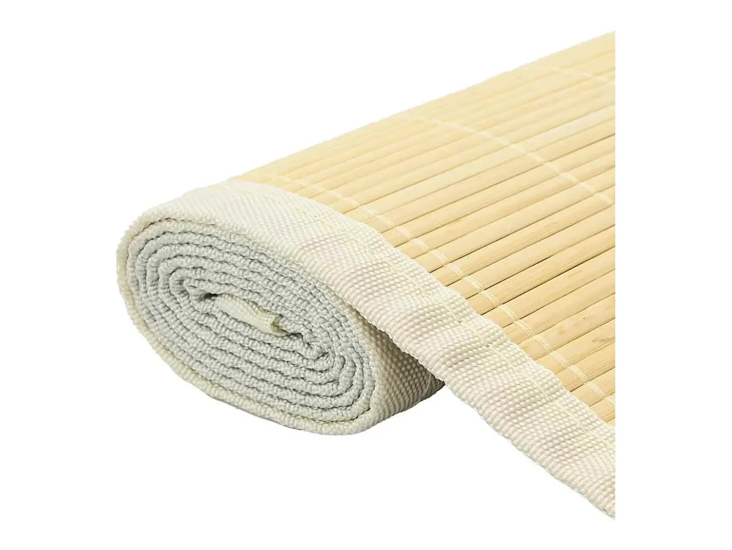 Alfombra de bambú 160x230 cm Natural