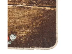 Alfombra de cocina lavable antideslizante multicolor 60x180 cm ES255892