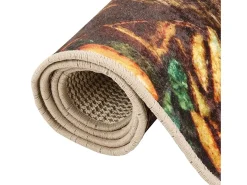 Alfombra de cocina lavable antideslizante multicolor 60x180 cm ES255892