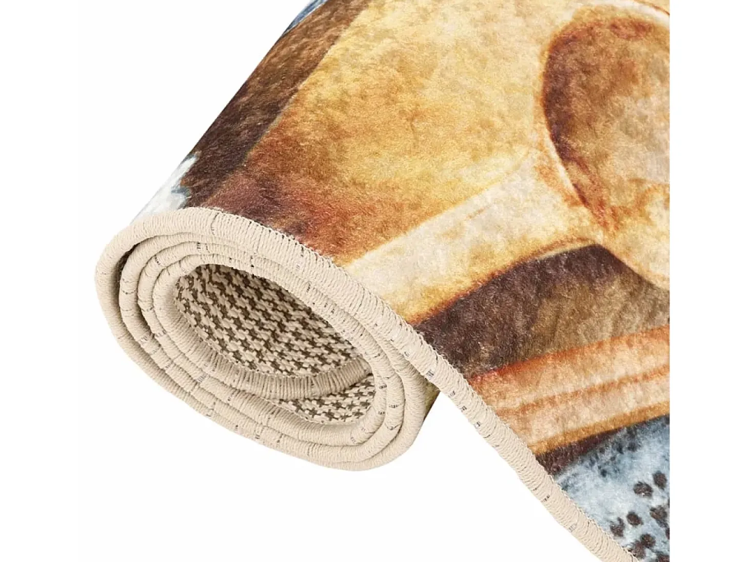 Alfombra de cocina lavable antideslizante multicolor 60x180 cm ES331623