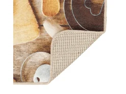 Alfombra de cocina lavable antideslizante multicolor 60x180 cm ES331623