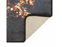 Alfombra de cocina lavable antideslizante multicolor 60x180 cm ES108535