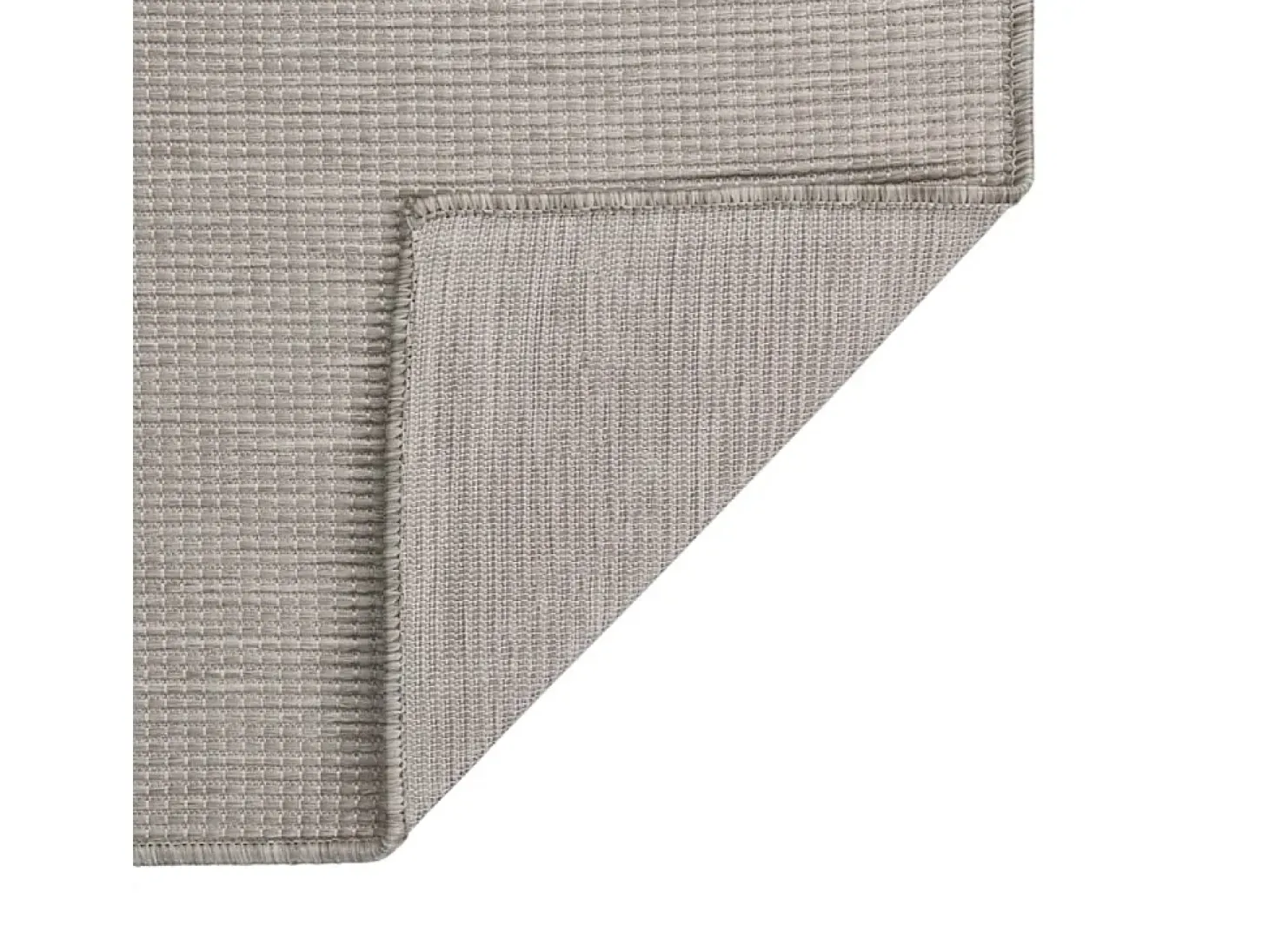 Alfombra de exterior de tejido plano 160x230 cm Taupe