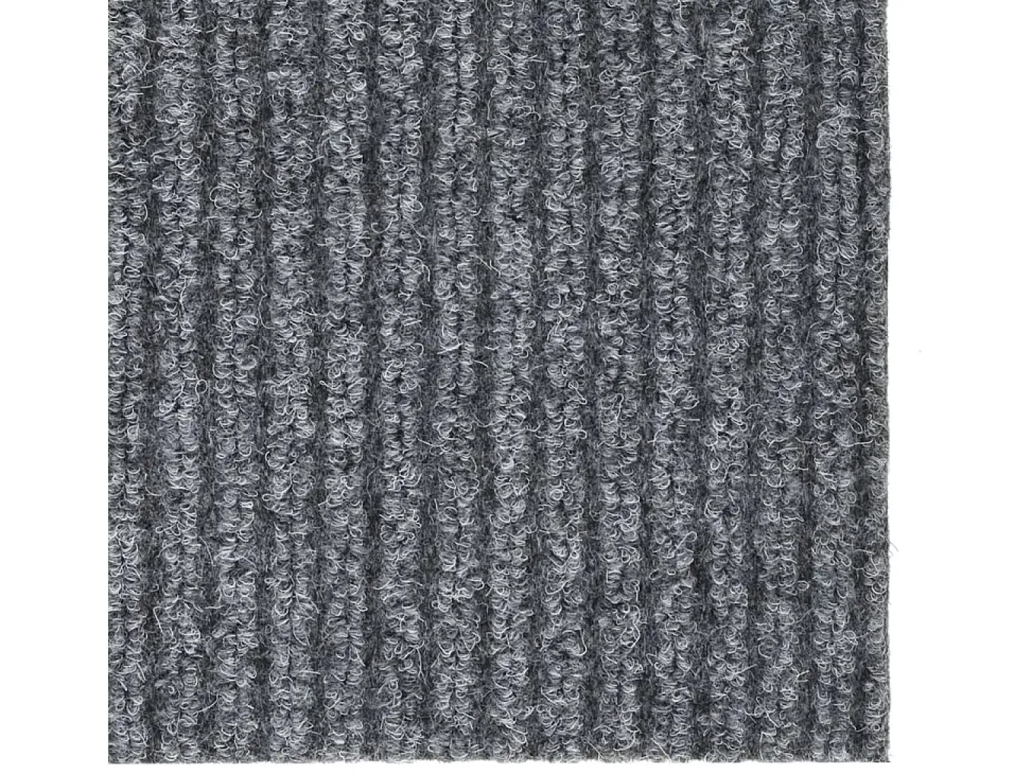 Alfombra de pasillo atrapa suciedad 100x150 cm marrón