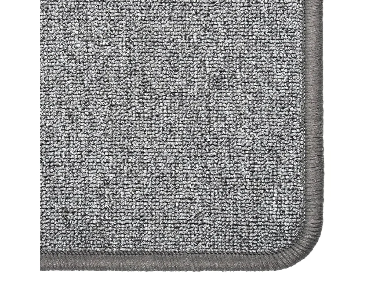 Alfombra de pasillo gris oscuro 80x250 cm