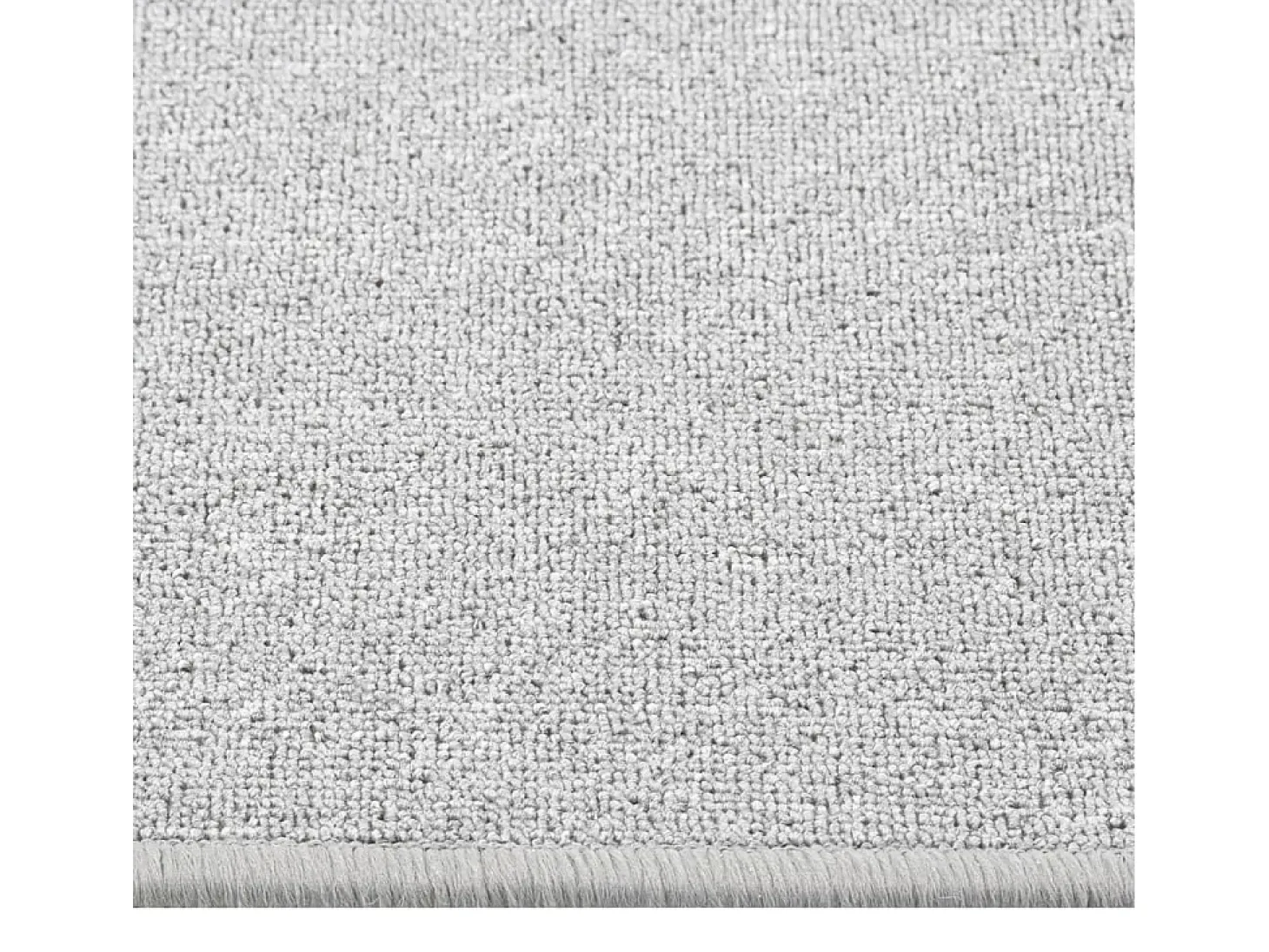 Alfombra de pasillo gris claro 80x250 cm