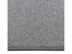 Alfombra de pasillo gris oscuro 80x400 cm