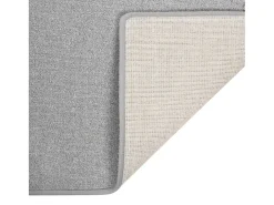 Alfombra de pasillo gris claro 50x200 cm
