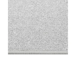 Alfombra de pasillo gris claro 50x200 cm