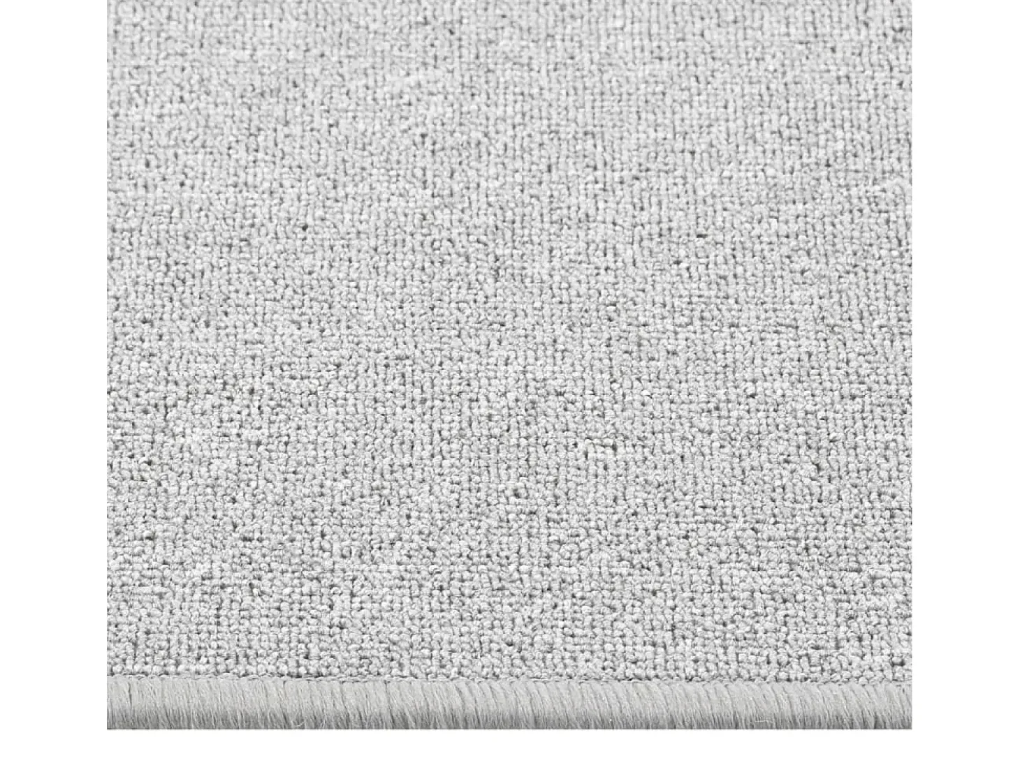 Alfombra de pasillo gris claro 80x400 cm