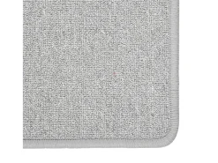 Alfombra de pasillo gris claro 80x400 cm