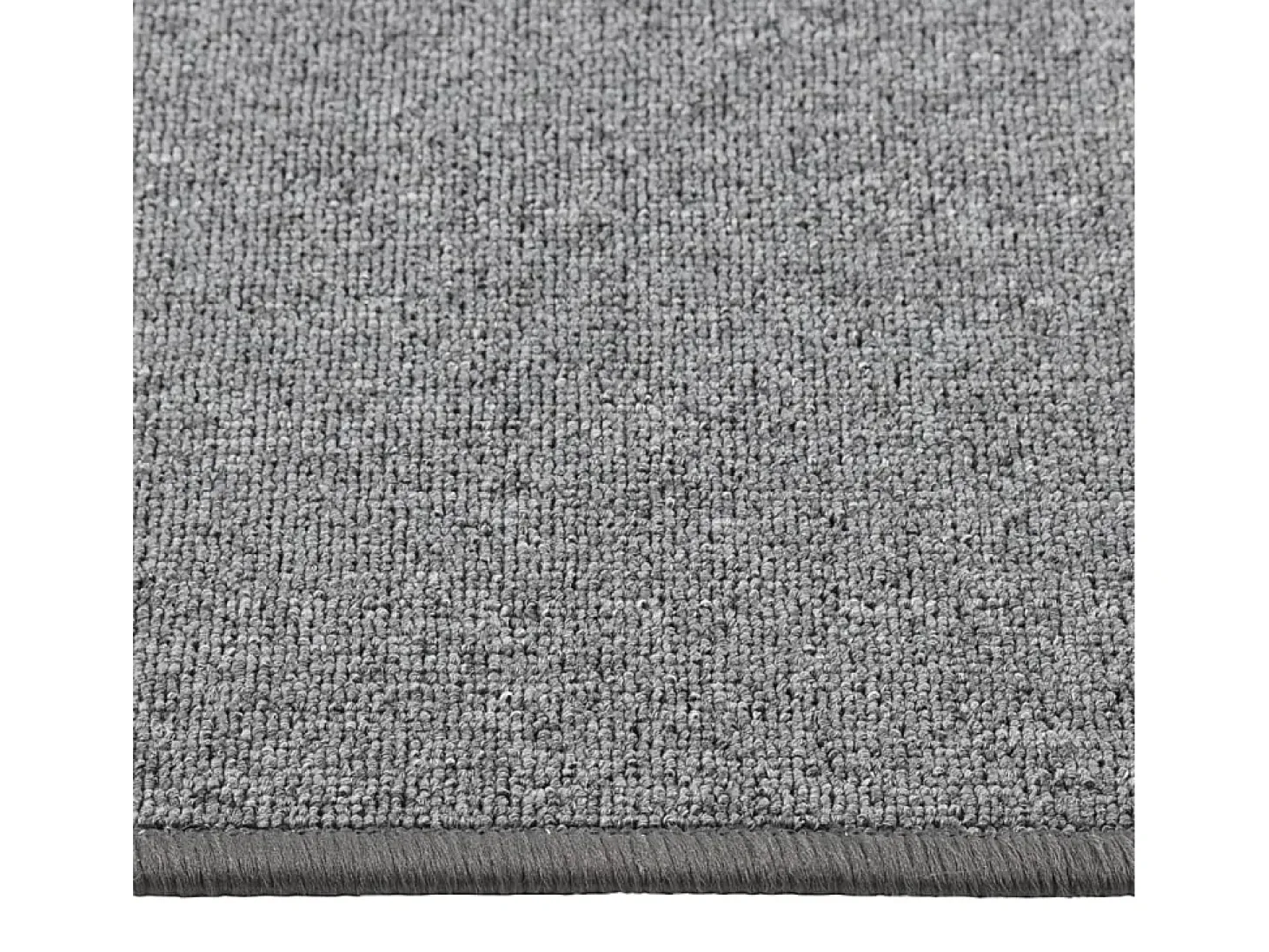 Alfombra de pasillo gris oscuro 50x200 cm