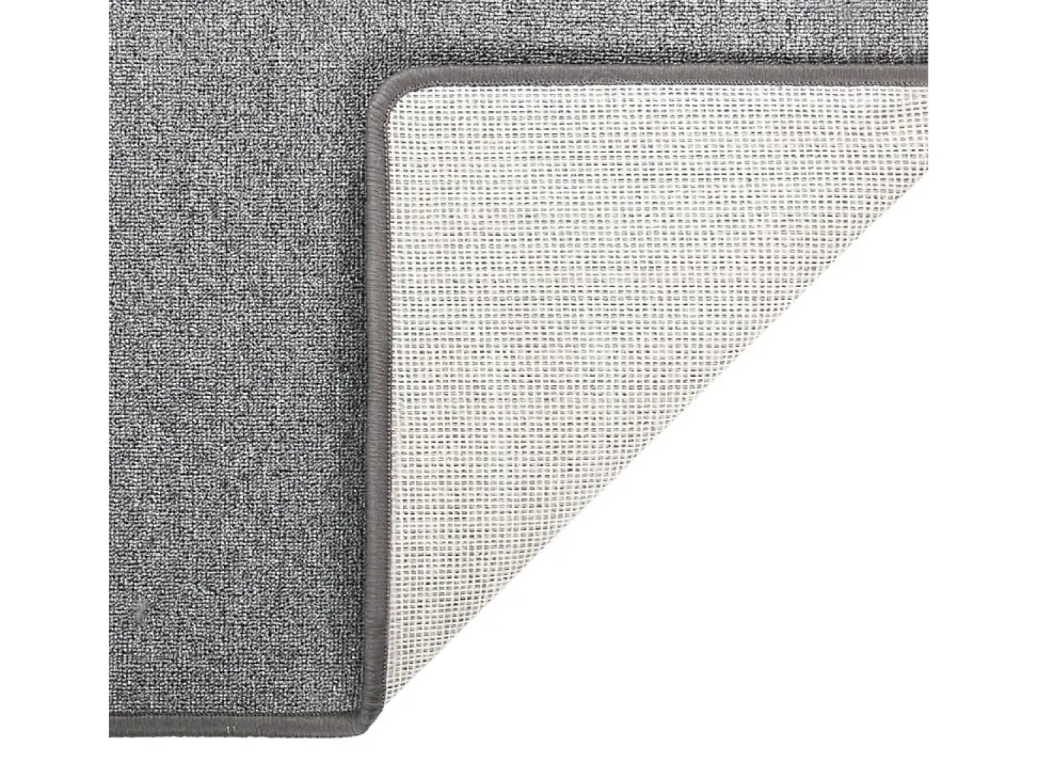 Alfombra de pasillo gris oscuro 50x200 cm