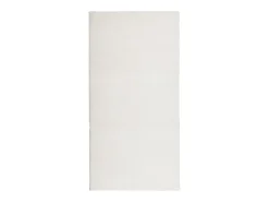 Alfombra de pelo corto IZA, estilo escandinavo, color crema, 100x200 cm