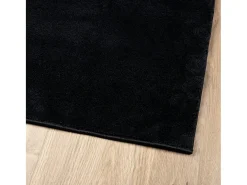 Alfombra de pelo corto OVIEDO negra 200x280 cm