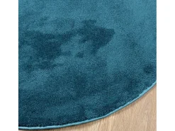 Alfombra de pelo corto OVIEDO turquesa Ø 200 cm