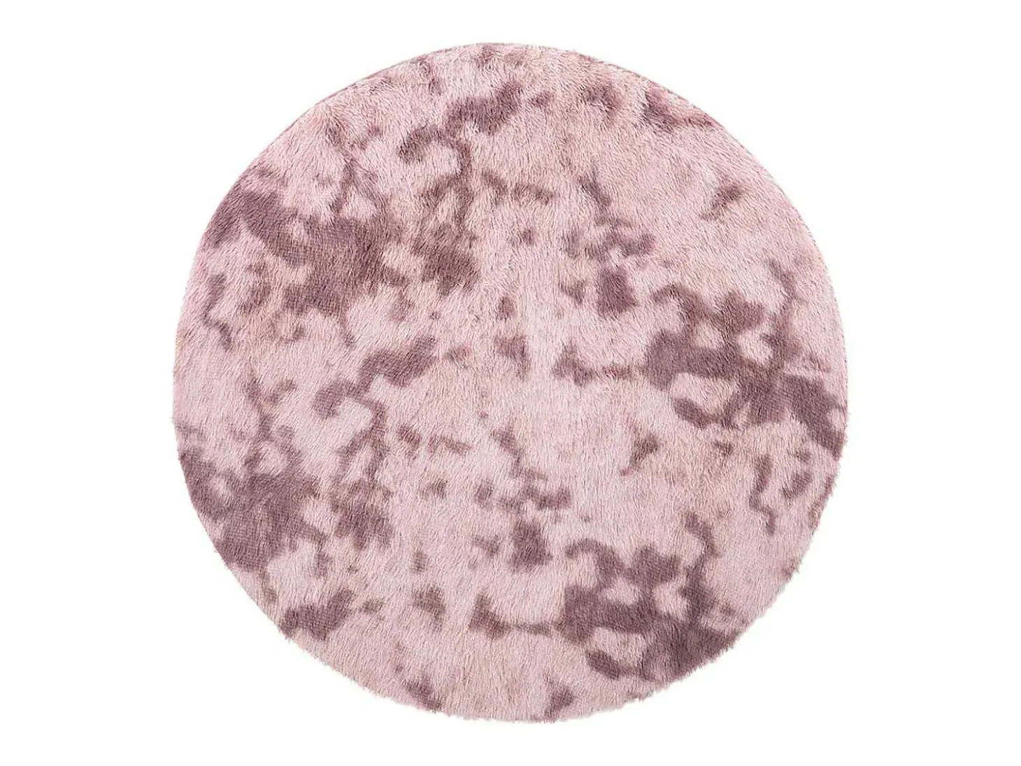 Alfombra de pelo largo NAVARRA rosa empolvado 160x160 cm