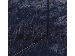 Alfombra de pelo largo NAVARRA azul marino 200x200 cm