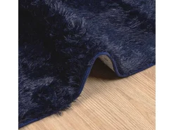 Alfombra de pelo largo NAVARRA azul marino 120x170 cm