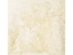 Alfombra de pelo largo NAVARRA crema 200x200 cm poliéster