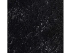 Alfombra de pelo largo negra NAVARRA 240x340 cm poliéster