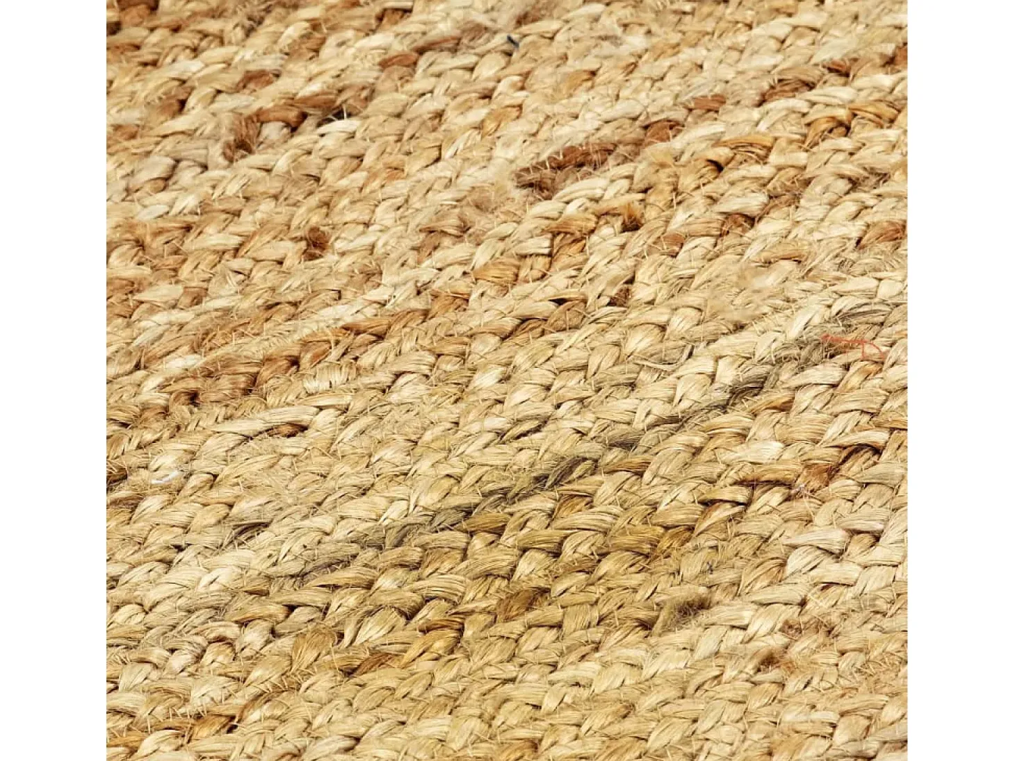 Alfombra de yute natural hecha a mano 80x160 cm