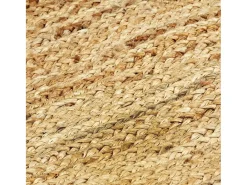 Alfombra de yute natural hecha a mano 120x180 cm