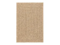Alfombra efecto yute de 120x170 cm, para interior y exterior