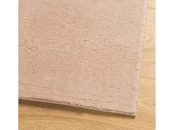 Alfombra HUARTE de pelo corto suave lavable rojo claro 160x230 cm