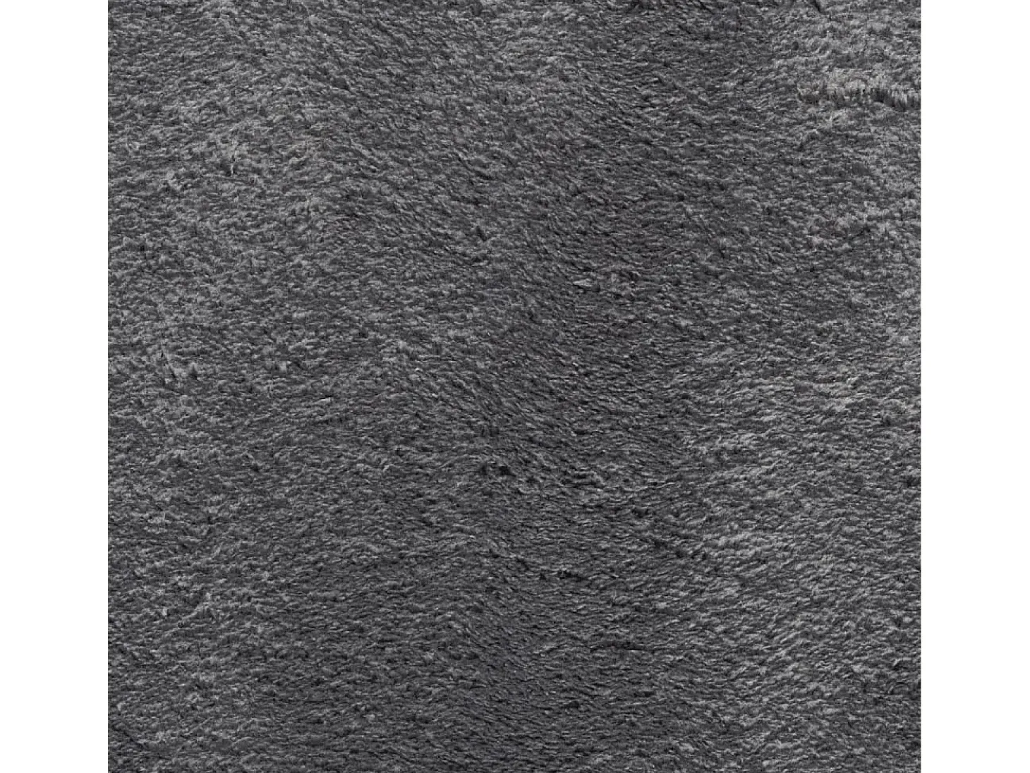 Alfombra HUARTE de pelo corto suave y lavable en color antracita 60x110cm