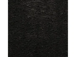 Alfombra HUARTE de pelo corto suave y lavable negra 200x280 cm