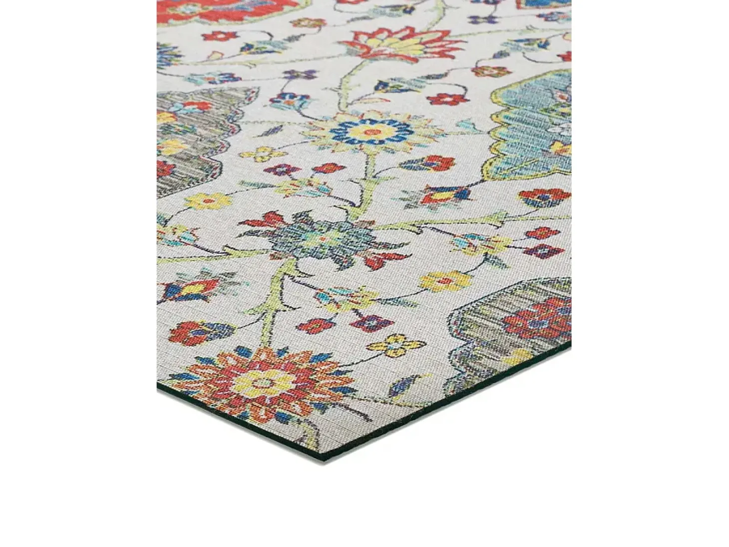 Alfombra interior - diseños bohemios - multicolor - 52 x 100 cm - RICCI