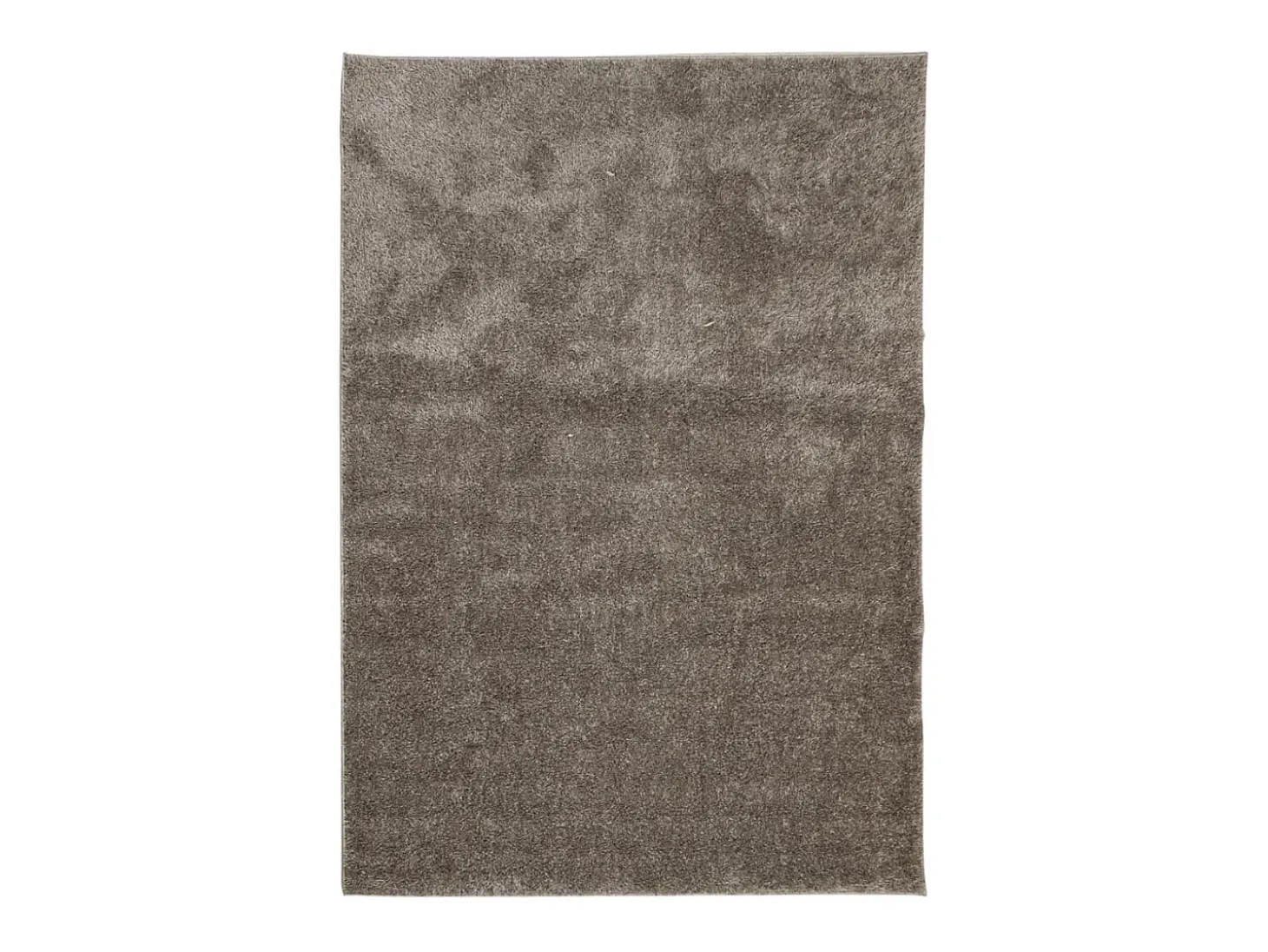 Alfombra ISTAN de pelo largo, aspecto gris brillante, 140x200 cm
