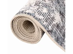Alfombra lavable multicolor 160x230 cm antideslizante