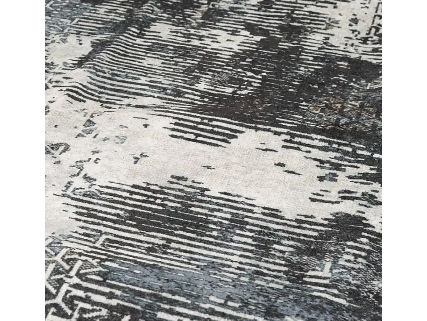 Alfombra lavable multicolor Ø 120 cm antideslizante